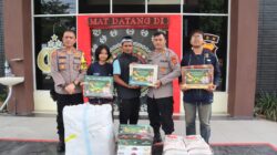 Kapolres Aceh Tengah Salurkan Bantuan Kurma dari Kapolda Aceh untuk Warga Terdampak dan Personel