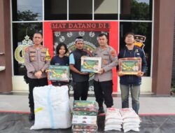 Kapolres Aceh Tengah Salurkan Bantuan Kurma dari Kapolda Aceh untuk Warga Terdampak dan Personel