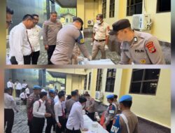 Pengecekan Urine Serentak 2.800 Personel, Polda Aceh Tegaskan Komitmen Zero Narkoba di Internal