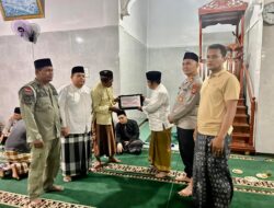 Safari Ramadan 1447 H, Kapolsek Lut Tawar Sampaikan Pesan Kamtibmas di Masjid Al Mukmin Pedemun