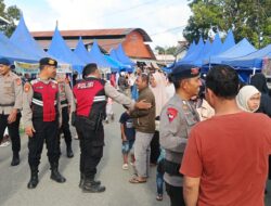 Patroli Bersama Polres Aceh Tengah dan Brimob Hadir di Pusat Keramaian, Ciptakan Rasa Aman di Bulan Ramadan