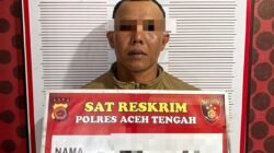 Satreskrim Polres Aceh Tengah Tangkap Pelaku Rudapaksa Anak di Bawah Umur