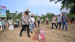 Kapolres Pidie Ikuti Tanam Raya Jagung Serentak Kuartal I 2026 Secara Virtual Bersama Kapolri