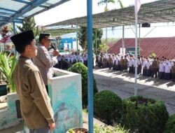 Polres Aceh Tengah Gelar Saweu Sikula di Dua Sekolah, Tanamkan Disiplin dan Nilai Kebangsaan kepada Pelajar