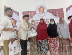 Partai Gerindra Aceh Berbagi di Ramadan, Bukber Bersama Korban Banjir