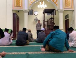Da’i Kamtibmas di Masjid Al Amin, Satbinmas Polres Aceh Tengah Ajak Jaga Keamanan dan Tingkatkan Ibadah