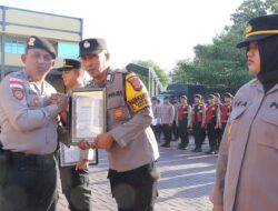 Enam Polsek Jajaran Polresta Banda Aceh Terima Penghargaan