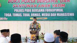 Polres Pidie Gelar Buka Puasa Bersama dan Santuni Anak Yatim