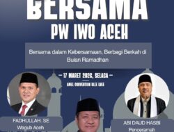 Ketua PW IWO Aceh Ajak Insan Pers Perkuat Silaturahmi di Buka Puasa Bersama