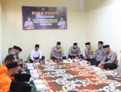 Kapolres Pidie Buka Puasa Bersama Warga Binaan, Wujudkan Pembinaan Humanis di Rutan Polres Pidie
