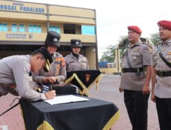 Kabag, Kasat dan Kapolsek Jajaran Polresta Banda Aceh Diserah Terimakan