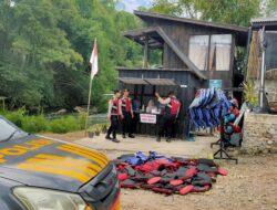 Samapta Polres Aceh Tengah Patroli Tempat Wisata saat Libur Akhir Pekan Pascalebaran