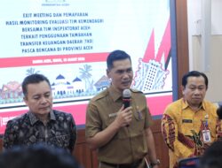 Sekda Aceh Kumpulkan 15 SKPA Tindaklanjuti Hasil Monev TKD 2026