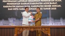 Serahkan Laporan Keuangan 2025, Wagub Aceh Perkuat Akuntabilitas Publik