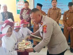 Polsubsektor Rusip Antara Hadiri Launching MBG, Dukung Peningkatan Gizi Generasi Muda