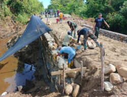TNI Bersama Masyarakat Kebut Pembangunan Jembatan di Aceh Selatan, Dua Titik Strategis Tunjukkan Progres Signifikan